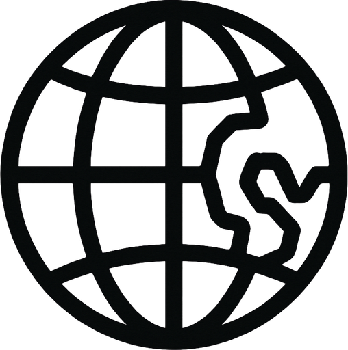 Minimalist geography icon.
In-Game asset.  2d.  High contrast.  No shadows