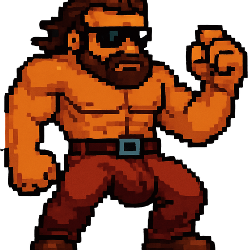 The silhouette of the very big gun that the man hides in his pants creates a big bump towards to ground with the tension of the pants