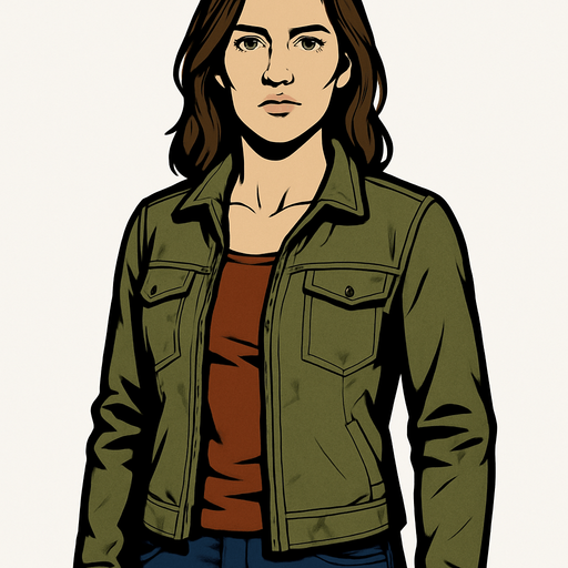 woman.
In-Game asset.  2d.  High contrast.  No shadows. realistic
