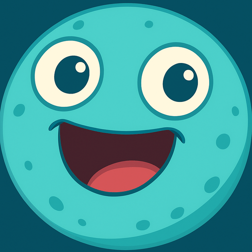 make it happy and cyan