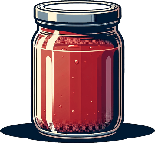 Jam.
Single Game Texture.  2d.  Blank background.  No shadows