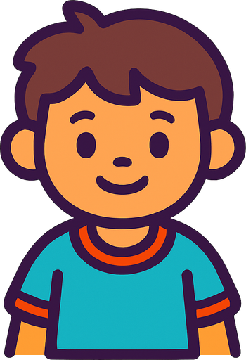 child.
In-Game asset.  2d.  High contrast.  No shadows