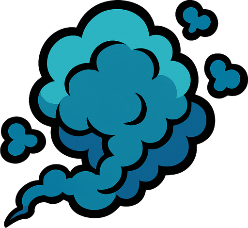 duman.
In-Game asset.  2d.  High contrast.  No shadows