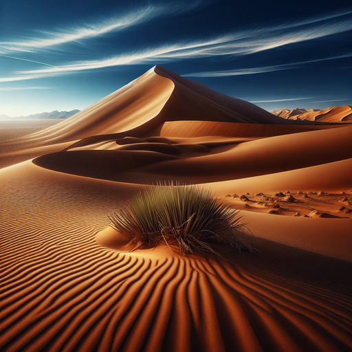 a dune in a desert