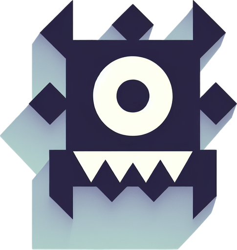 in-game asset. 2d. monster head from top view. blank background. minimalistic flat graphic. Single Game Texture. In-Game asset. 2d. Blank background. High contrast. No shadows..
Single Game Texture. In-Game asset. 2d. Blank background. High contrast. No shadows.