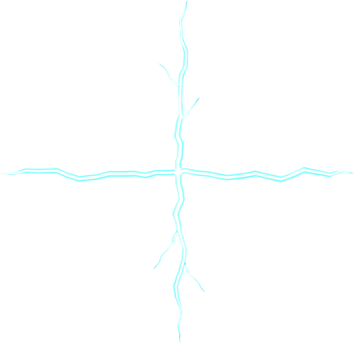 молния должна быть с двух концов одинаковая и ответвления смотреть строго вверх и вниз а не наискосок