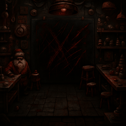 Bunun aynısı olsun yanlızca stili korku temalı olsun iç kısımdaki beyaz kısmı siyah ve kırmızı çizikler ve kesikler ekle