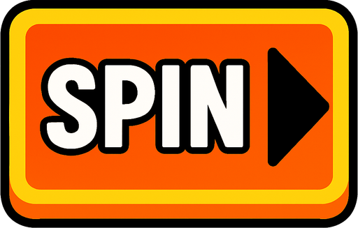spin button.
In-Game asset.  2d.  High contrast.  No shadows