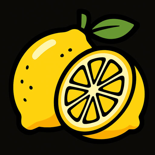 lemon.
In-Game asset.  2d.  High contrast.  No shadows
