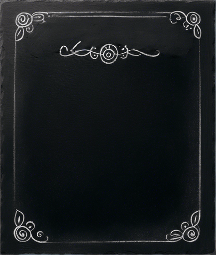 Text "NOVICE BLEND" in chalk