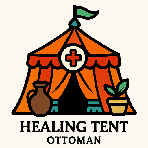 HEALING TENT OTTOMAN.
In-Game asset.  2d.  High contrast.  No shadows