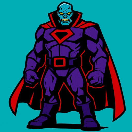 make a superman villain.
In-Game asset.  High contrast.  No shadows
