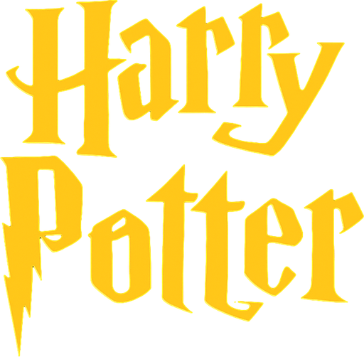 harry potter logo.
In-Game asset.  2d.  High contrast.  No shadows
