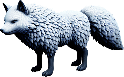 One animal.
Single Game Texture.  2d.  Blank background.  High contrast.  No shadows. Game assets