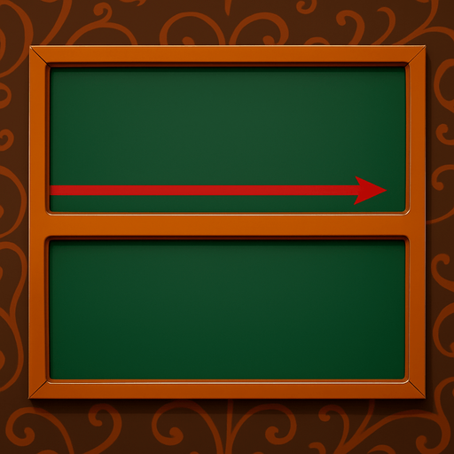 Change the center bumper on the table into a red line that’s painted on the table, like a casino table, that ends in an arrow on the right hand side.