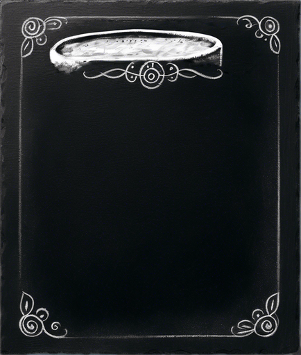 "ROOKIE BREW" handwritten in chalk