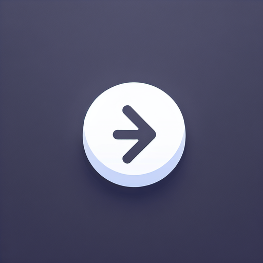 white round back arrow.
UI element