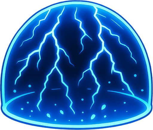 force feild.
In-Game asset.  2d.  High contrast.  No shadows