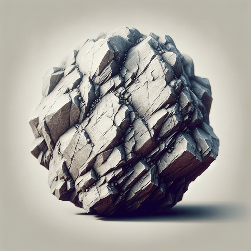 rock.
Single Game Texture. In-Game asset. 2d. Blank background. High contrast. No shadows.