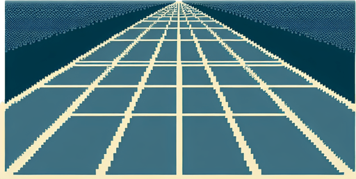 minimalist 8-bit style, top-down view of a straight segment of an Olympic running track. The background should simulate a continuous straight track in the game.
Single Game Texture. In-Game asset. 2d.