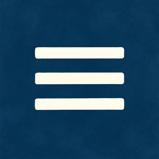 white menu icon