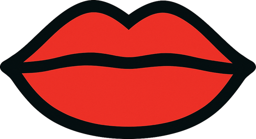 make a straight closed mouth.
In-Game asset.  2d.  High contrast.  No shadows