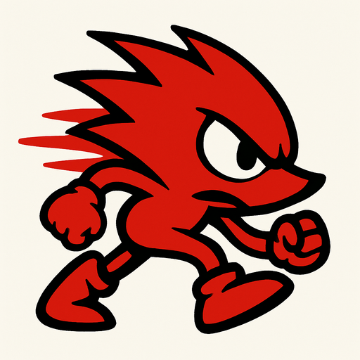 Fast enemy.
In-Game asset.  2d.  High contrast.  No shadows