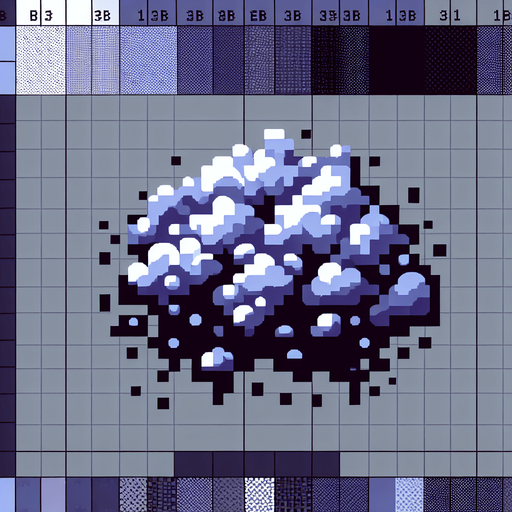 16 bit smoke Single Game Texture. In-Game asset. 2d. Blank background. High contrast. No shadows.