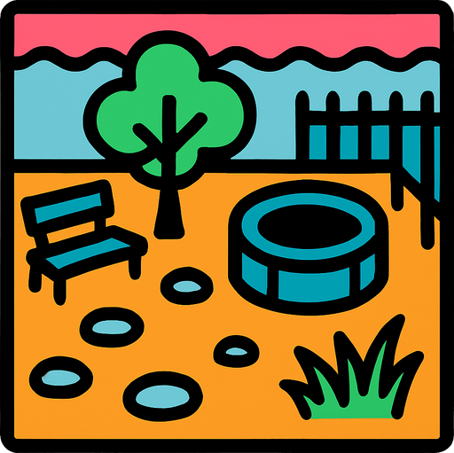 area.
In-Game asset.  2d.  High contrast.  No shadows