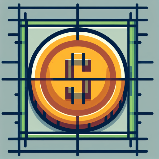 Single Game Texture. In-Game asset. 2D coin from a side view. A coin with a rectangular shape, featuring distinct long and short edges instead of a perfect circle. Blank background, high contrast, no shadows.