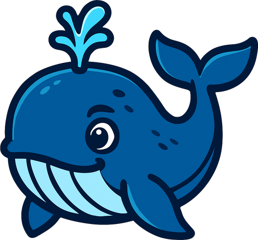 make a whale.
In-Game asset.  High contrast.  No shadows