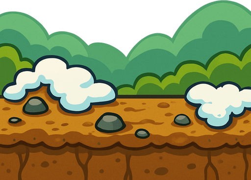 Make it look like a 2d platformer
