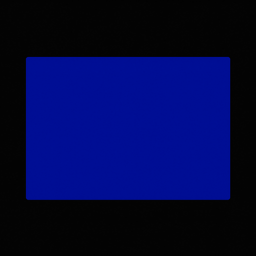 crear un rectangulo de color azu profundo.
In-Game asset.  2d.  High contrast.  No shadows