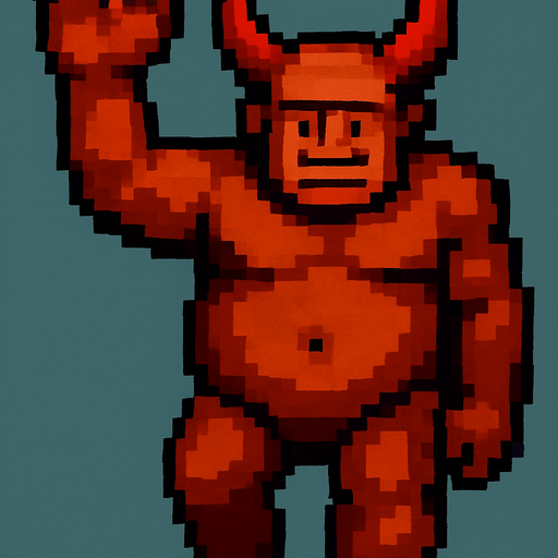 Arm is up in the air.