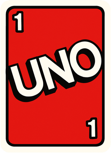 uno.
In-Game asset.  2d.  High contrast.  No shadows