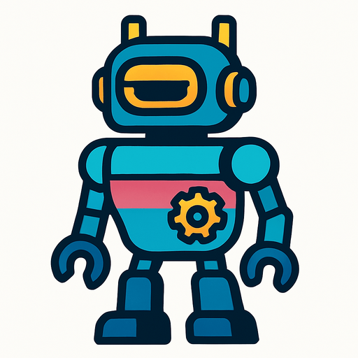 Semibot.
In-Game asset.  High contrast.  No shadows