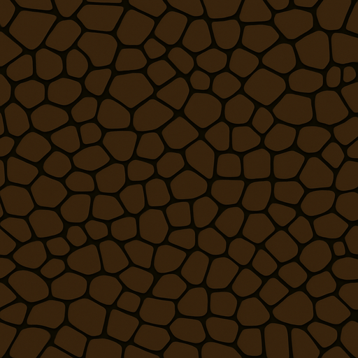 make the stones dark brown