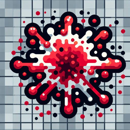 top down view, blood splatter game sprite
no background