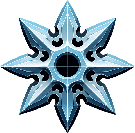 top down view, shuriken game sprite
no background