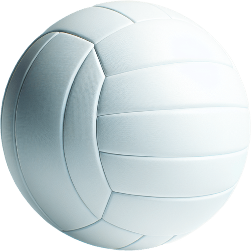 white volley ball in the air.
TOTALLY WHITE. FRONT LIGHTING. NO SHADOWS.  NO REFLECTIONS.