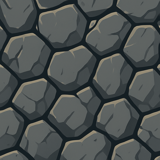 Fond d'écran roche.
In-Game asset.  2d.  High contrast.  No shadows