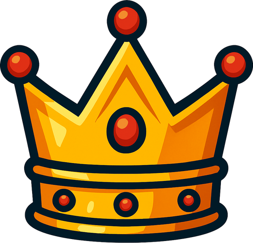 Crown.
In-Game asset.  2d.  High contrast.  No shadows