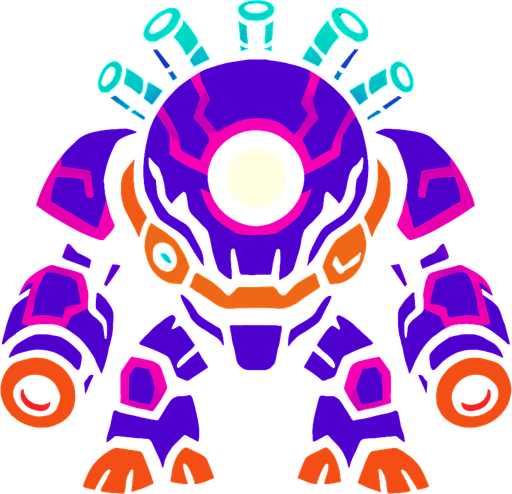 Boss espacial.
In-Game asset.  2d.  High contrast.  No shadows