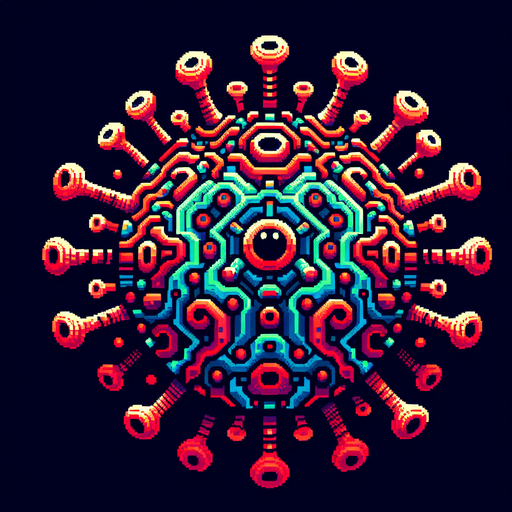 corona virus.
Single Game Texture.  In-Game asset.  2d.  Blank background.  High contrast.  No shadows