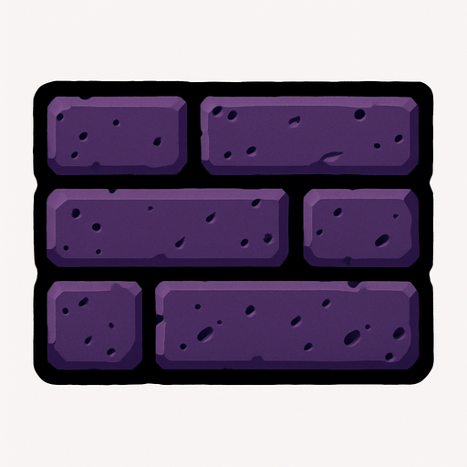 Duvar.
In-Game asset.  2d.  High contrast.  No shadows