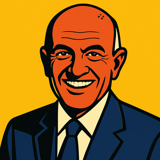 mehmet ali birand.
In-Game asset.  2d.  High contrast.  No shadows