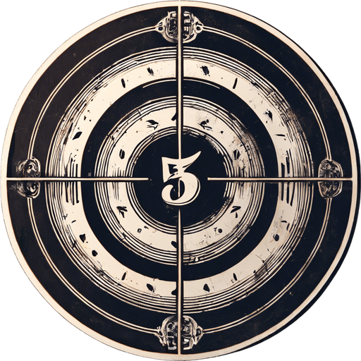 slice it in two with a large crack in the middle