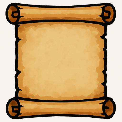 pergamino para usar de fondo.
In-Game asset.  2d.  High contrast.  No shadows