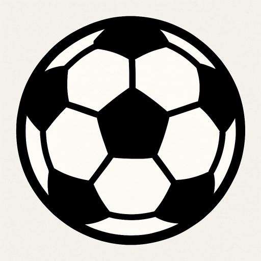soccer ball 2d ingame asset high contrast no shadows.
In-Game asset.  2d.  High contrast.  No shadows