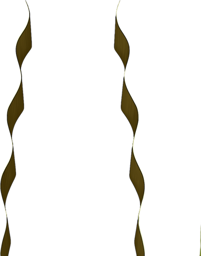 Quiero que hagas las montañas mas angostas ademas de simetricas